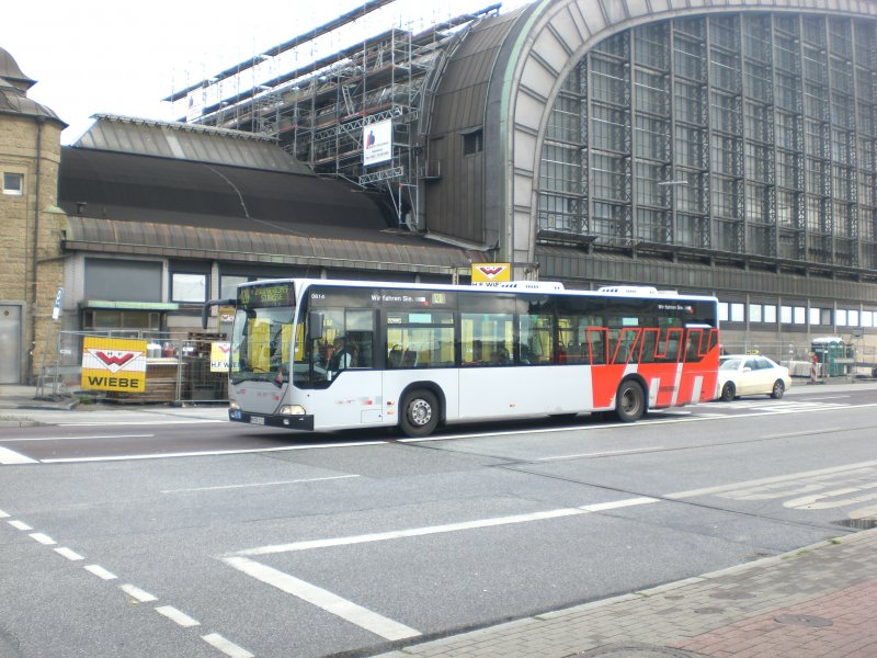 Mercedes-Benz O 530 I (Citaro) auf der Linie 120 nach Zollvereinsstrae am Hauptbahnhof.
