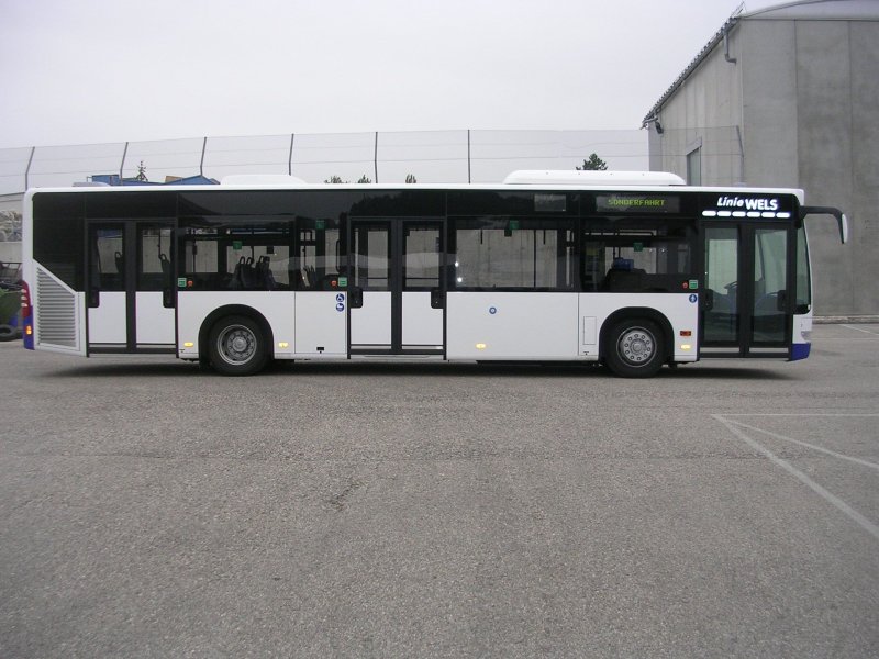 Im Welser Linienverkehr wurden im September 2006 zwei neue Citaro