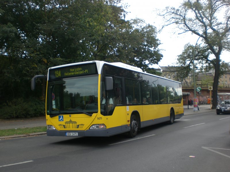Mercedes-Benz O 530 I (Citaro) auf der Linie 194 nach Marzahn Helene-Weigel-Platz am S-Bahnhof Rummelsburg.