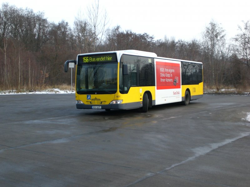 Mercedes-Benz O 530 II (Citaro Facelift) auf der Linie 156 nach S-Bahnhof Storkower Strae an der Haltestelle Stadion Buschallee/Hansastrae.