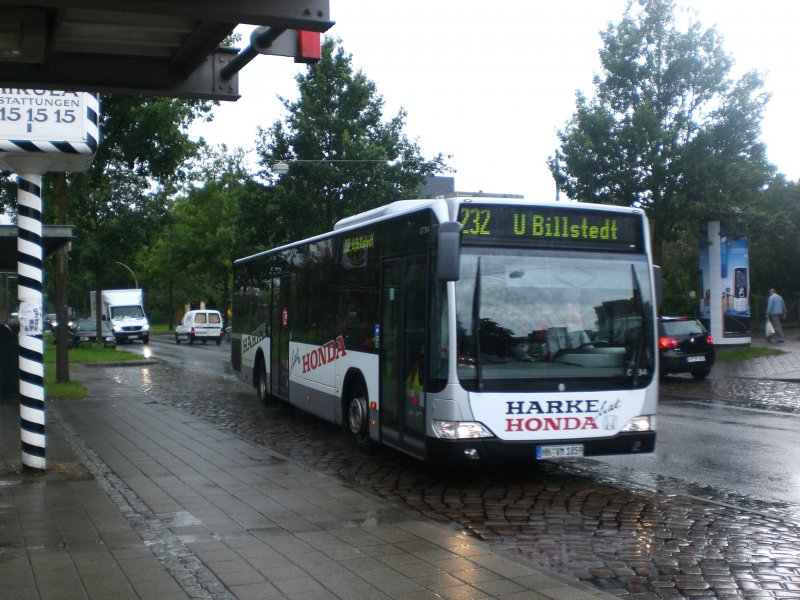 Mercedes-Benz O 530 II (Citaro Facelift) auf der Linie 232 nach U-Bahnhof Billstedt am U-Bahnhof Mmmelmannsberg.
