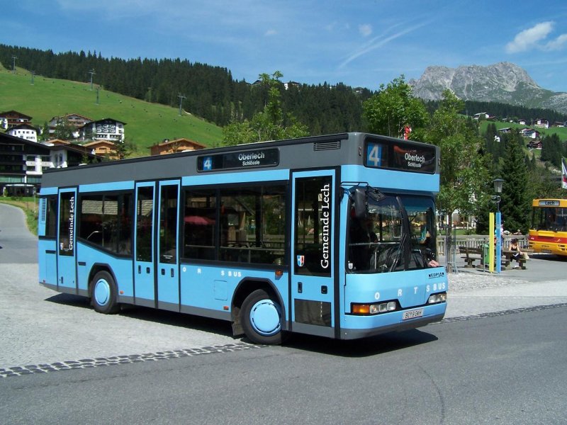 N 4007 der Gemeinde Lech am 19/08/09. 