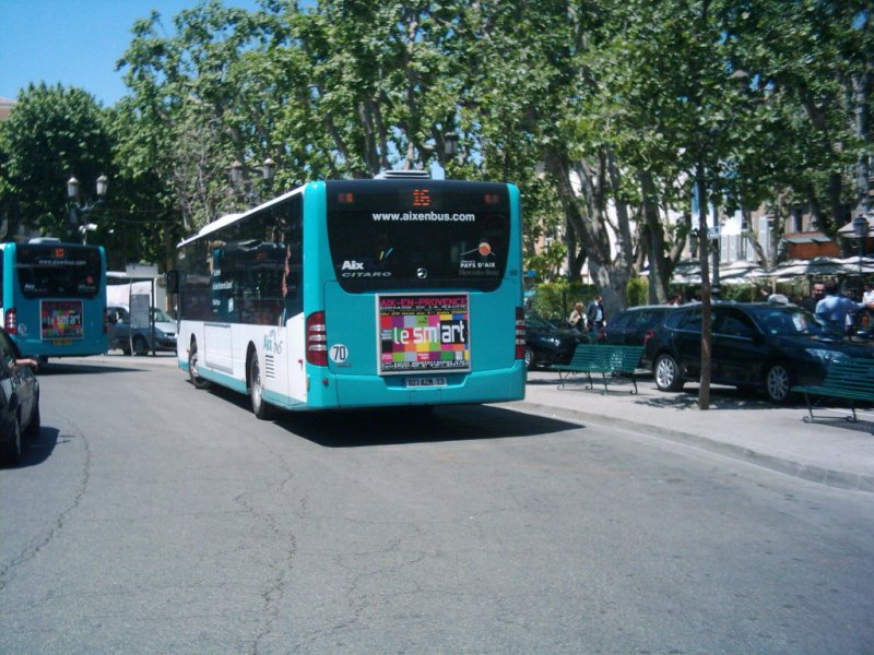 Neuer Citaro in Aix-en-Provence (Sdfrankreich).