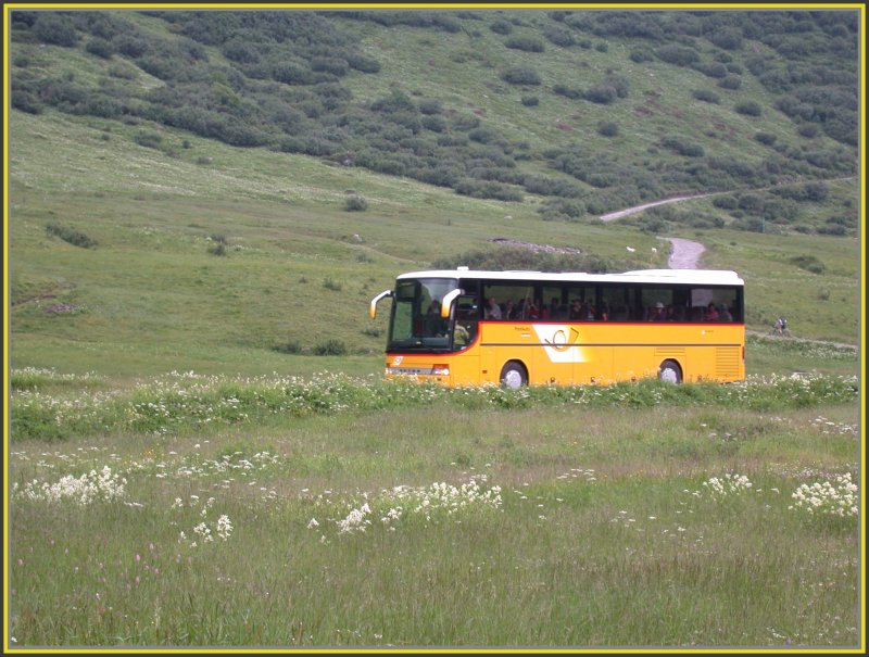 Setra Postauto im Hochmoor von Riale/Ch�rb�ch I. (23.06.2007) 