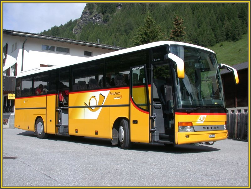 Setra Postauto in Spl�gen (23.06.2007)  