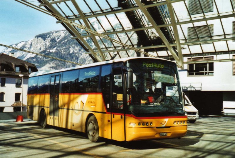 PostAuto Graubnden GR 159'349 Neoplan (ex P 25'166) am 14. Mrz 2009 Chur, Postautostation