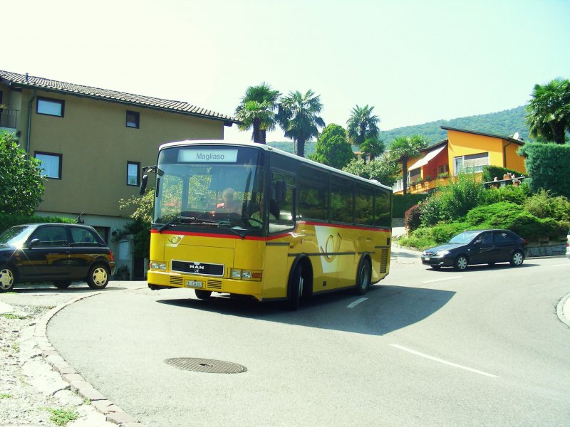 PU Autopostale del Malcantone, Croglio, TI 214'027 (MAN/Lauber) in Pura.