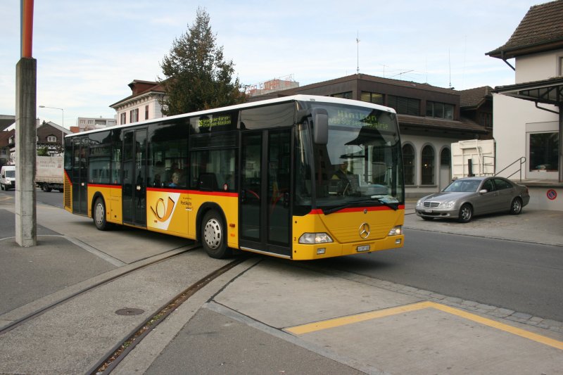 PU Eurobus Hfliger, Sursee, Nr. 3 (LU 197'103, MB Citaro, 2001, ex P 25'239) am 21.10.2009 in Sursee.