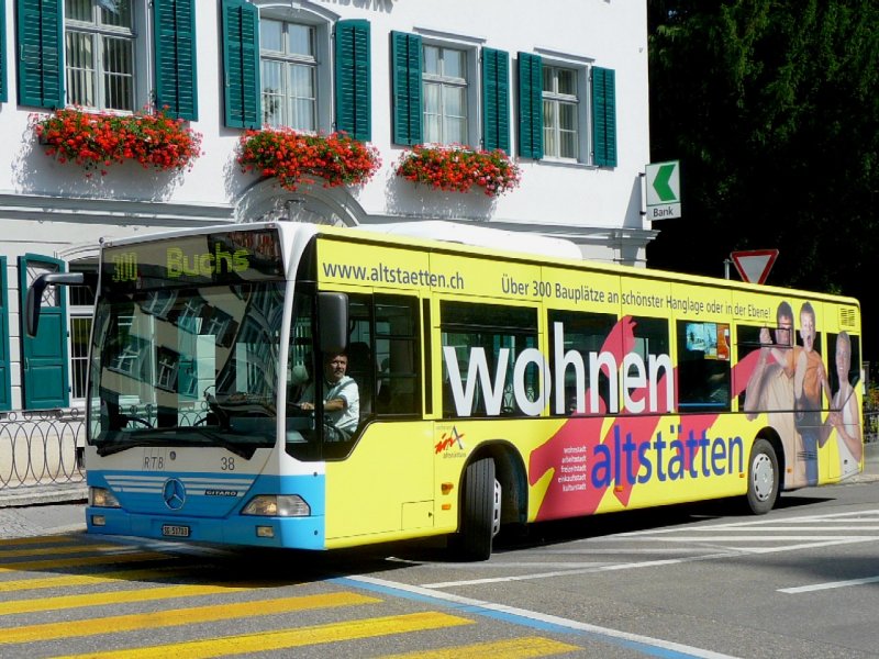 RTB - Mercedes Citaro Bus Nr.38  SG 51703 unterwegs auf der Linie 300 in Altsttten am 03.09.2008