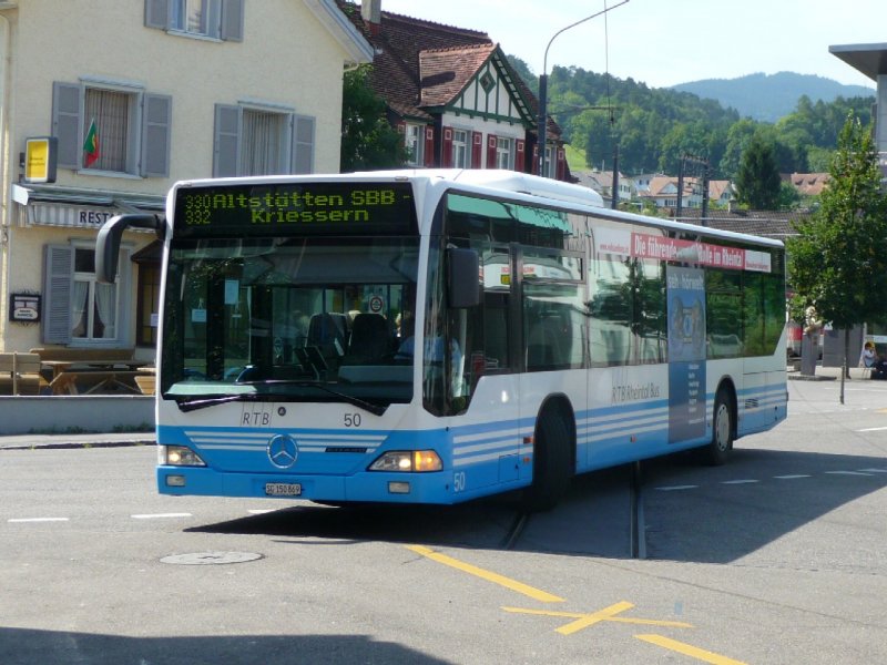 RTB - Mercedes Citaro Bus Nr.50  SG 150869 unterwegs in Altsttten am 03.09.2008