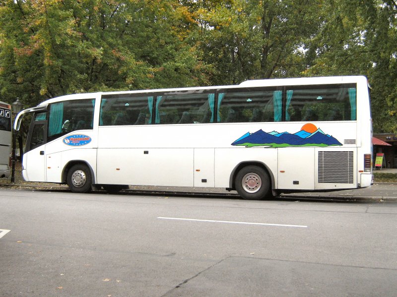 SCANIA-Reisebus in Berlin-Mitte, 12.10.2008