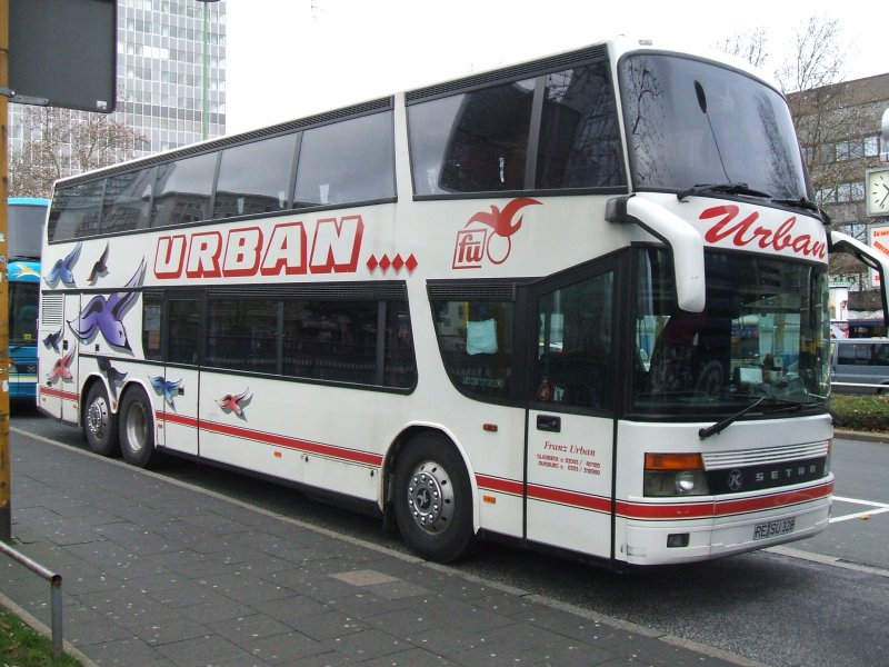 Setra Reisebus der Fa. Urban.(07.12.2007)