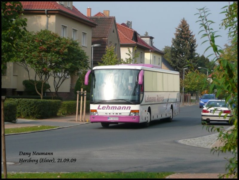 EE LG 112 nach Falkenberg auf der Linie 520. Hier