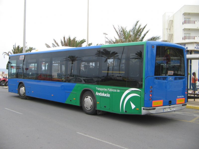Spanien/Roquetas de Mar/02.10.07/MB-Bus.