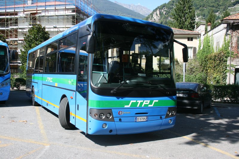STPS, Sondrio, DC879MJ (Cacciamali Telaio TCI972, 2006) am 11.9.2009 in Chiavenna.