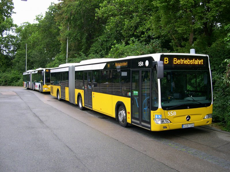 Region Baden Württemberg Busse der SSBLinie 92 Stuttgart Hbf