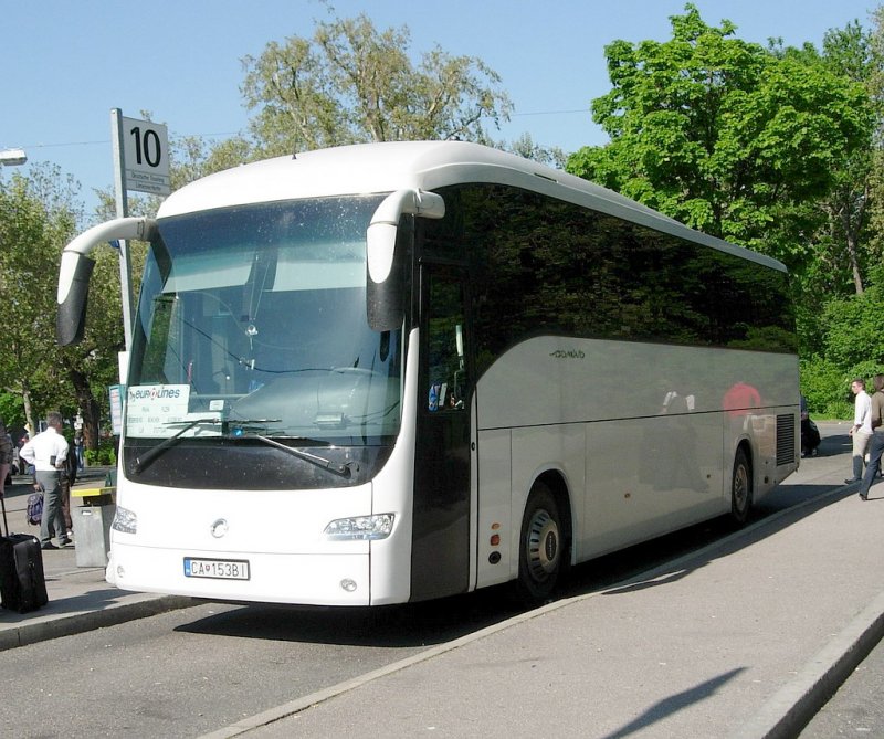 Stuttgarter ZOB. Irisbus  Domino 