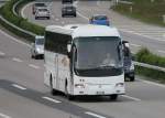 Volvo Genesis de la maison Euroviaggi Fierro (Italia) photographi� le 17.05.2012 sur l'autoroute Zurich - Berne � la hauteur de Oensingen