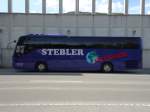 Volvo 9700 de la maison Stebler Voyages � Develier photographi� le 10.05.2012 � Moutier