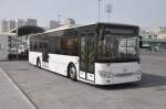 DOT, Abu Dhabi. Ankai EV (Elektrobus aus China) in Abu Dhabi, Al Wahda Bus Station. (19.11.2013)