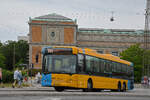 SCANIA Omnicity Bus 1187, auf der Linie 150S fährt am 23.06.2023 durch die Oster Voldgade.