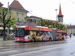 tpf - Trolleybus Nr.528 unterwegs auf der Linie 2 in der Stadt Fribourg am 10.05.2016