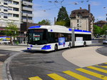 TL - Trolleybus Nr.846 unterwegs auf der Linie 6 in der Stadt Lausanne am 10.05.2016