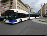 tl Lausanne - Hess Trolleybus Nr.833 unterwegs in der Stadt Lausanne am 25.09.2019