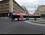 tl Lausanne - Hess Trolleybus Nr.857 unterwegs in der Stadt Lausanne am 25.09.2019