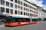 Hess Trolleybus 51, auf der Linie 1, bedient am 09.09.2022 die Haltestelle beim Guisanplatz.