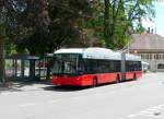 VB - Hess Swisstrolley BGT-N2C Nr.55 unterwegs in Nidau am 22.06.2013