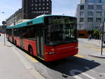 VB Biel - Trolleybus Nr.85 noch unterwegs auf der Linie 1 in der Stadt Biel am 12.05.2018