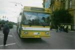 Aus dem Archiv: TN Neuchtel Nr. 118 NAW/Hess Gelenktrolleybus am 7. Oktober 1997 Neuchtel, Place Pury