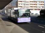 VB Biel  - NAW Tolleybus Nr.86 unterwegs nach Nidau am 05.02.2011