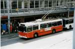 Aus dem Archiv: TL Lausanne - Nr. 764 - NAW/Lauber Trolleybus am 7. Juli 1999 in Lausanne, Place Riponne