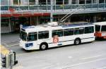 Aus dem Archiv: TL Lausanne - Nr. 762 - NAW/Lauber Trolleybus am 7. Juli 1999 in Lausanne, Place Riponne