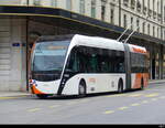 tpg - VanHool Trolleybus Nr.1635 unterwegs auf der Linie 6 in der Stadt Genf am 24.03.2024