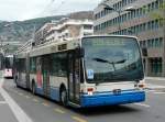 VMCV - VanHool Trolleybus Nr.07 unterwegs in Vevey am 01.05.2012