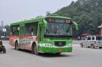 Bus der Linie 532 am 18. Juli 2009 bei Chengdu.