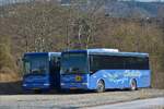 . SB 0200,  Irisbus Crossway von Voyages Schiltz , aufgenommen am bahnhof in Wilwerwiltz am 28.02.2018 