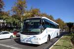Bus Spanien / Bus Marbella: Irizar Intercentury / MAN, aufgenommen im November 2016 im Stadtgebiet von Marbella.