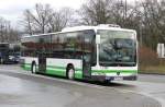 MB Citaro Facelift PM-E 214 auf PlusBus 581 nach Brandenburg am Bad Belziger Busbahnhof, 23.12.14 (PlusBus Hoher Fläming seit 14.12.