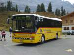 Setra S313 UL BE 28821 von Grindelwald Bus auf der Engstlenalp. Eigentlich msste dieser Kurswagen ein Postauto sein!
Aufgenommen am 1.10.2009