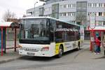 Setra 4000er Überlandbus am 17.03.18 in Hofheim (Taunus) Busbahnhof