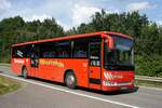 Bus Rheinland-Pfalz: Temsa Tourmalin IC (BIR-WR 93) vom Omnibusbetrieb Westrich Reisen GmbH, aufgenommen im September 2021 in der Nähe von Herrstein, einer Ortsgemeinde im Landkreis Birkenfeld.