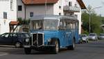 Historischer FBV Bus in Stockheim 29.4.12