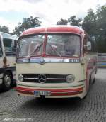 Oldtimer Busse in Saarbrcken. Das Bild habe ich im August 2012 gemacht.