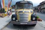 Anno 2005 in Spittal am Millstdtersee in Krnten. Dieser herrlich restaurierter Setra-Bus.