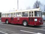 Einer der ehemalige und erhaltene Bus von Mulhouse : ein Chausson AHH 522 der 50er Jahre.