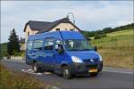 . YV 6261. Am 23.06.2014 habe ich diesen Iveco Kleinbus der Busfirma Schiltz aus Bderscheid nahe Wiltz aufgenommen.